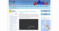 Desktop Screenshot of diamondblackfan.org.uk